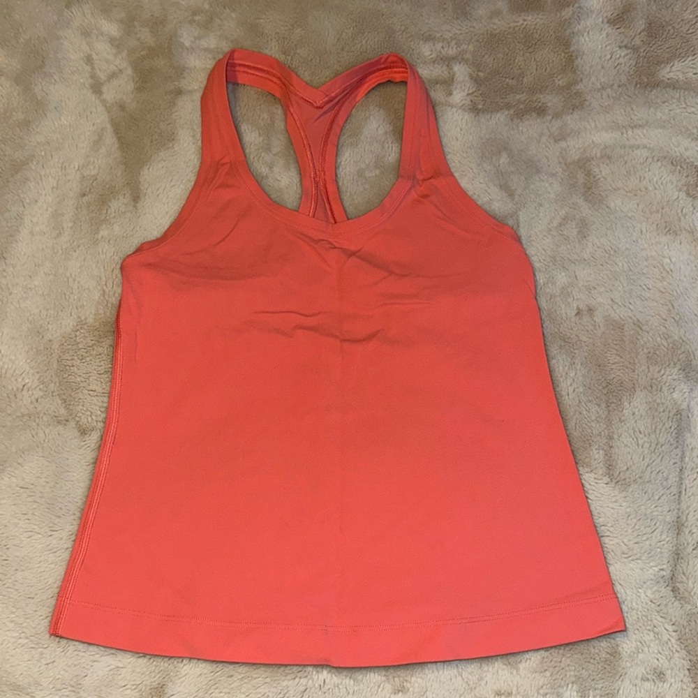 Lululemon Cool Razorback Tank Nulu Crop